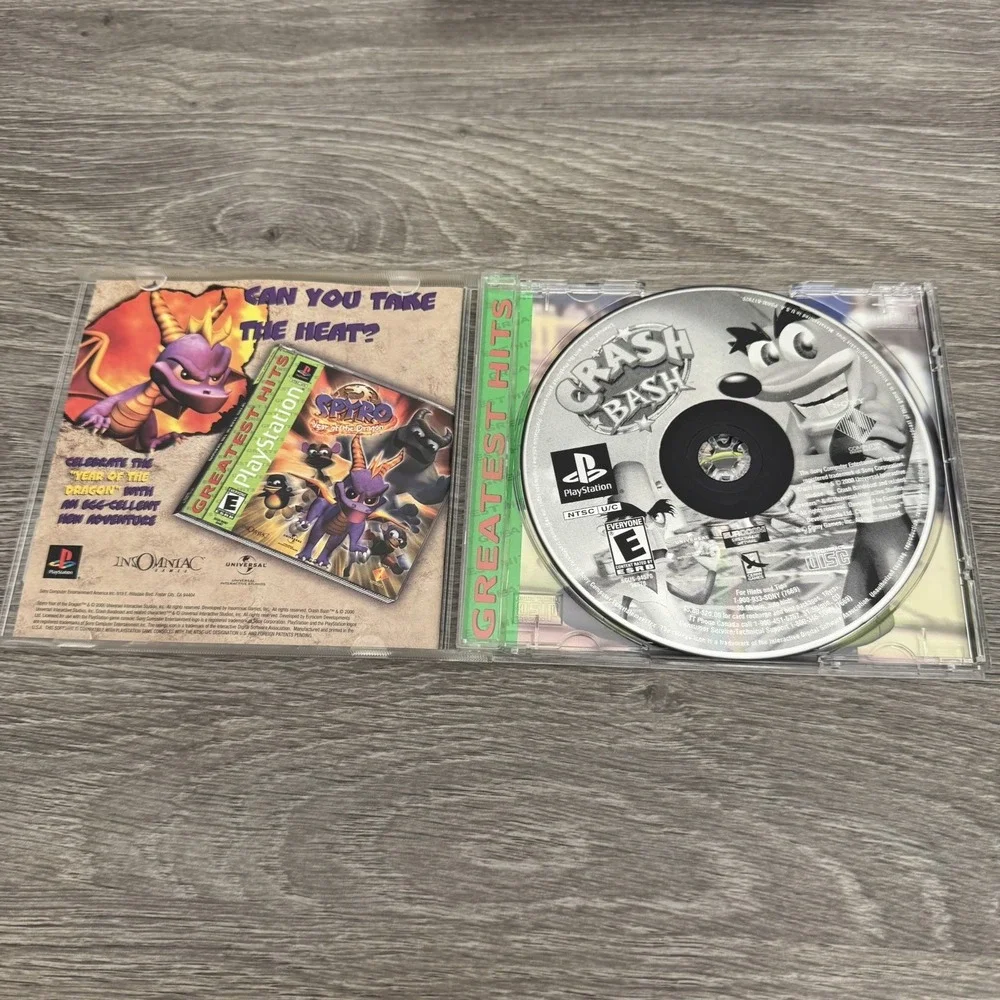 Crash Bash PS1 NTSC-U/C (US/CA) E Action & Adventure Crash Bandicoot Multiplayer